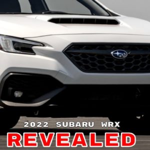 2022 Subaru WRX Revealed