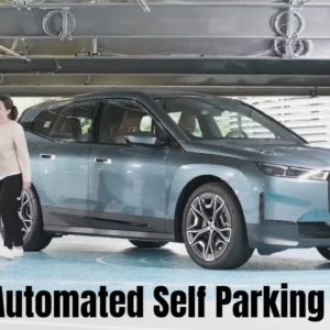 BMW iX Automated Valet Self Parking