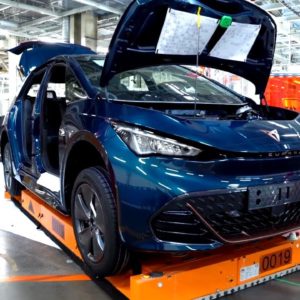 CUPRA Born electric car production
