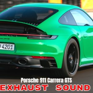 Exhaust Sound Python Green 2022 Porsche 911 Carrera GTS