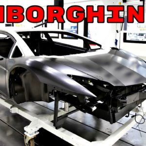Lamborghini and Carbon Fiber Forged Composite Materials