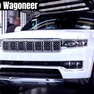 New 2022 Jeep Wagoneer Production in the United States