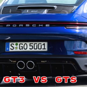 Porsche 911 992 GT3 vs GTS Exhaust Sound