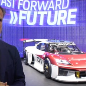 Porsche Mission R Electric Interviews