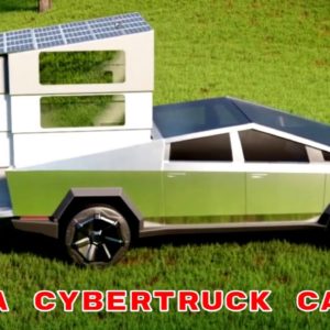 Tesla Cybertruck Camper By CyberLandr