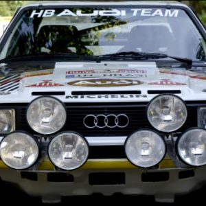 The Original Sport Audi quattro Rally Car Exhaust Sound
