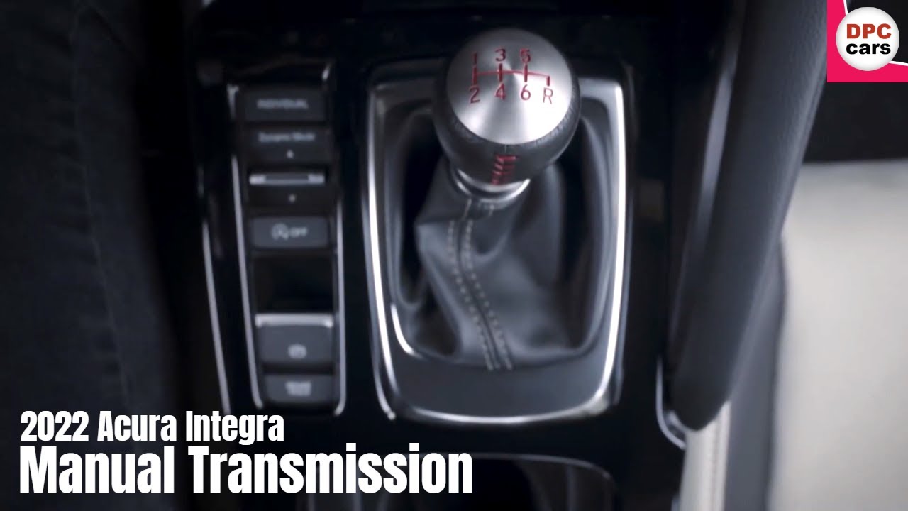 2022 Acura Integra Manual Transmission Teaser