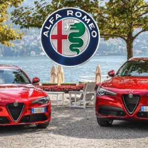 2022 Alfa Romeo Giulia and Stelvio at Villa d'Este
