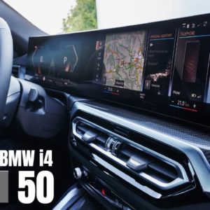 2022 BMW i4 M50 Electric Interior