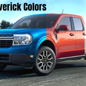 2022 Ford Maverick Truck Colors