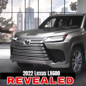 2022 Lexus LX600 Revealed