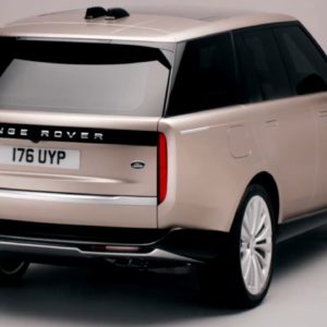 2022 Range Rover Standard Wheelbase in Satin Sunset Gold