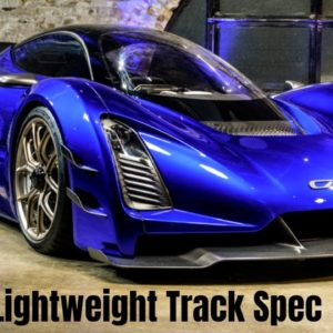 Blue Czinger 21C Hybrid Hypercar Lightweight Track Specification