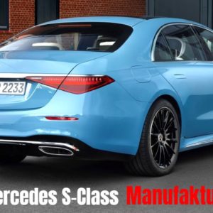 Mercedes S Class Manufaktur