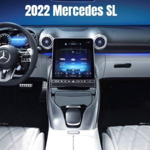 New 2022 Mercedes SL Interior