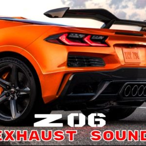 New 2023 Corvette Z06 Exhaust Sound
