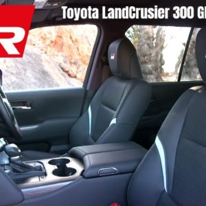 New Toyota LandCrusier 300 GR Sport Interior