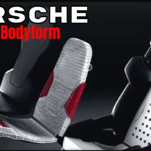 Porsche 3D print bodyform full bucket seats