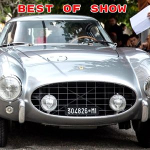 1956 Ferrari 250 GT TDF Coupe is Best of Show at the Concorso di Eleganza Villa d'Este 2021