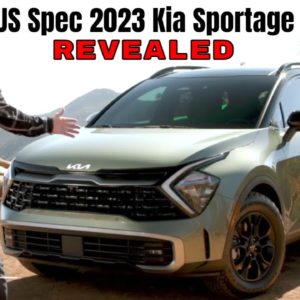 US Spec 2023 Kia Sportage Revealed