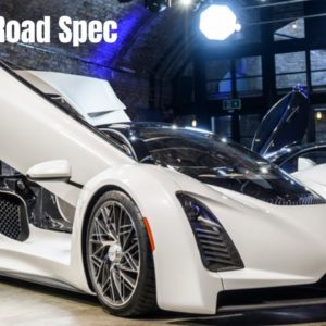 White Czinger 21C Hybrid Hypercar Road Specification