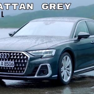 2022 Audi A8 L in Manhattan Grey