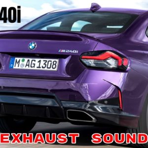 2022 BMW M240i XDrive Exhaust Sound