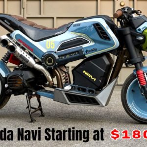 2022 Honda Navi and Custom Navi Project Bikes
