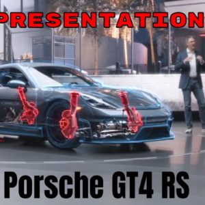 2022 Porsche 718 Cayman GT4 RS Presentation