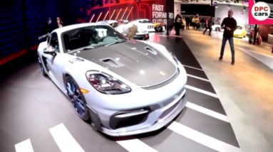 2022 Porsche GT4 RS at Los Angeles Auto Show