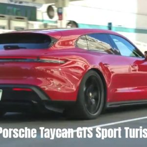 2022 Porsche Taycan GTS Sport Turismo in Carmine Red