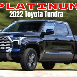 2022 Toyota Tundra Platinum in Blueprint