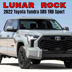 2022 Toyota Tundra SR5 TRD Sport in Lunar Rock