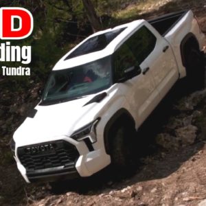 2022 Toyota Tundra TRD Pro and Limited TRD Off-Roading