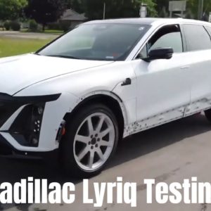 2023 Cadillac Lyriq Testing