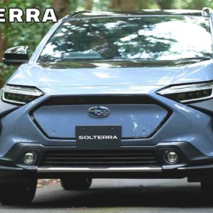 2023 Subaru Solterra Revealed In Japan