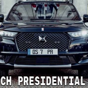 Official French Presidential State Car 2021 DS 7 CROSSBACK ÉLYSÉE