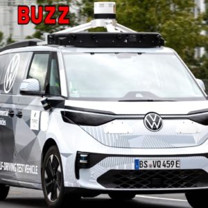 Self Driving VW ID  BUZZ AD Testing and Walkaround   Volkswagen