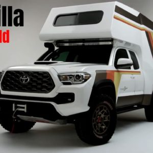 Tacozilla Toyota Tacoma Camper SEMA Build
