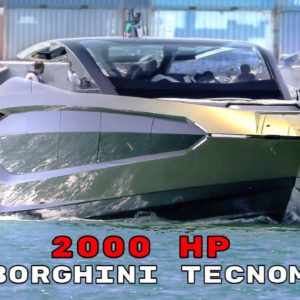 2000hp Lamborghini Tecnomar Luxury Yacht