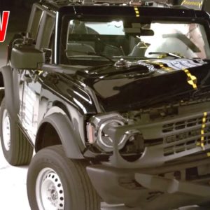2021 Ford Bronco 4 DOOR SUV Safety Test