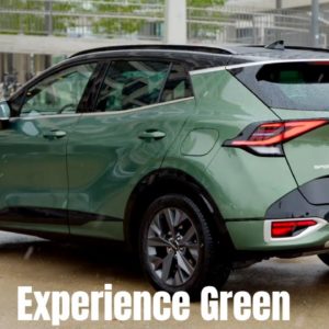 2022 Kia Sportage GT Hybrid in Experience Green Overview