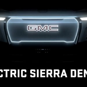 Electric GMC Sierra Denali EV Teaser