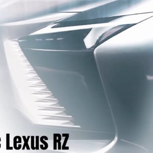 Electric Lexus RZ Teaser