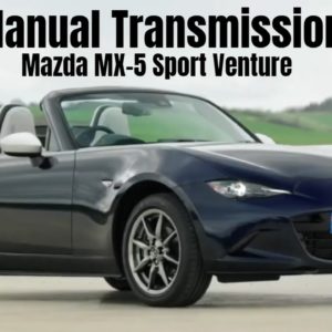 Manual Transmission Mazda MX 5 Sport Venture