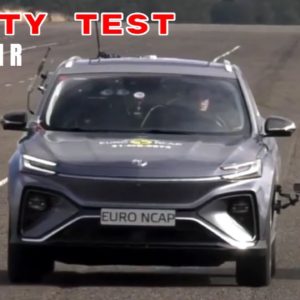 MG Marvel R Safety Test Euro NCAP 2021 Rating