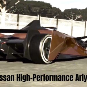 Nissan Reveals High Performance Ariya Single Seater Concept
