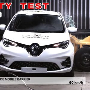 Renault Zoe Safety Test Euro NCAP 2021 Rating