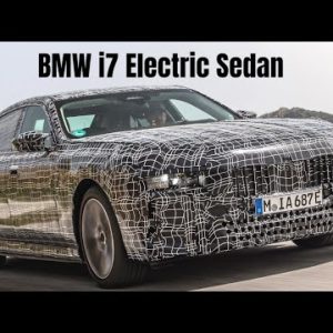 Testing The BMW i7 Electric Sedan Drive Under Extreme Conditions