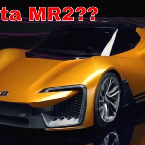 Toyota Future Design With Electric Sports Car Possibly MR2 Preview